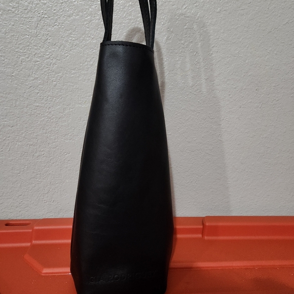 Gia Rodriguez Leather Wine tote. LIKE NEW 🍷 - Picture 4 of 5
